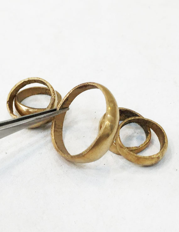 Copper/Tamba  Ring/Challa For Good Luck